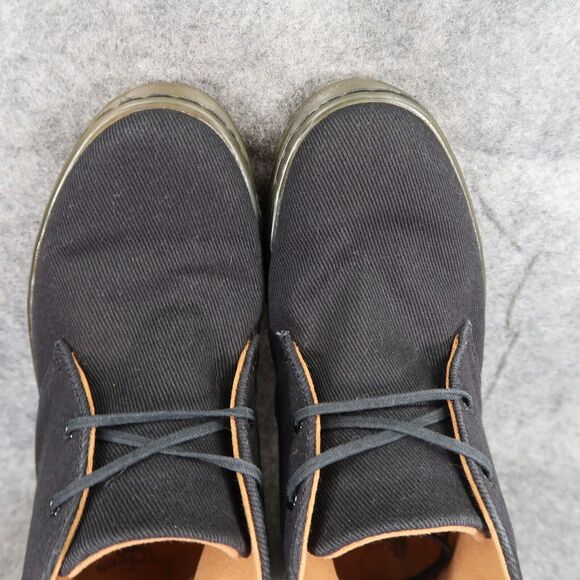 Dr Martens Shoes Womens 5 Boots Daytona Desert Chukka Black Classic Casual Twill - Picture 8 of 14
